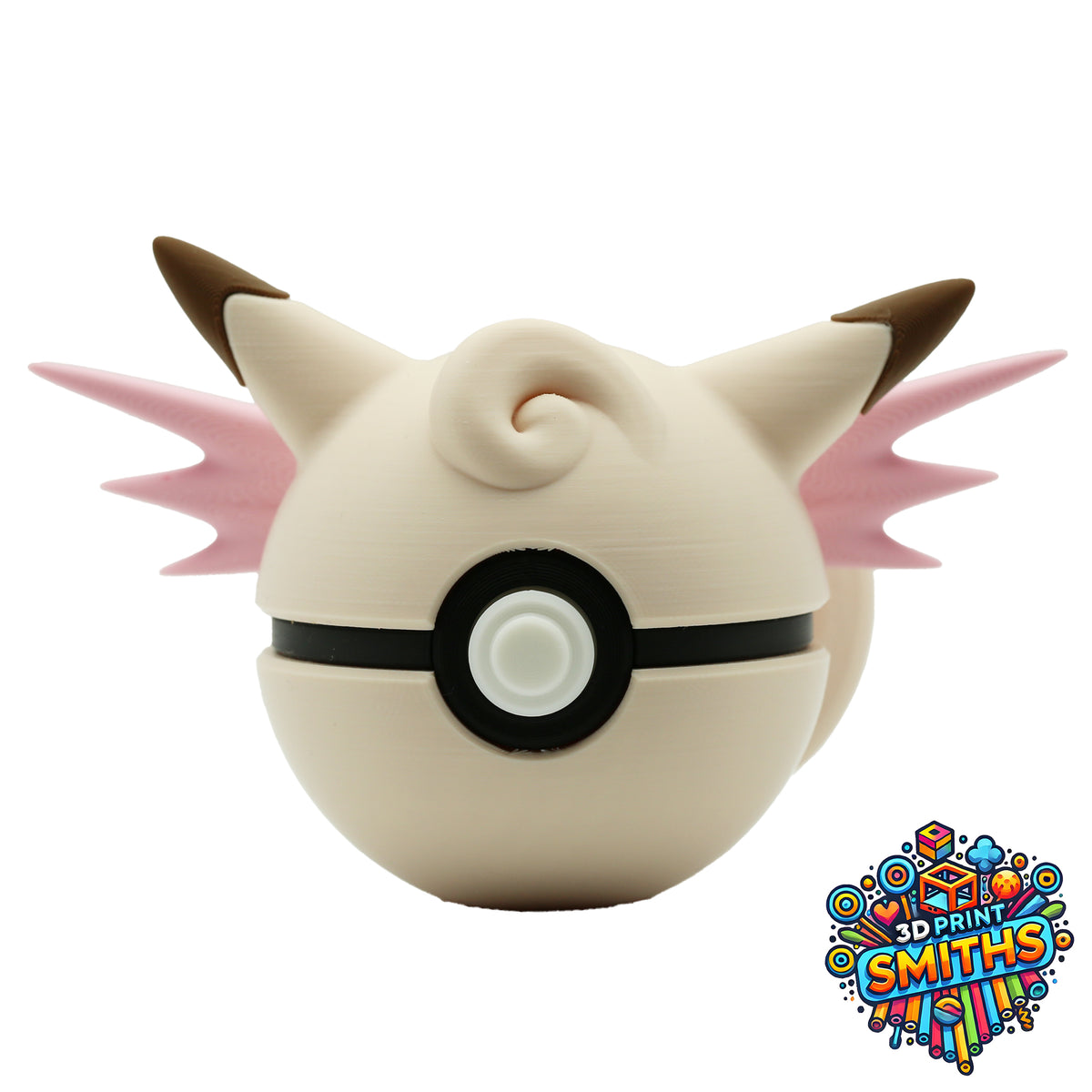 Clefable Character Ball 3D Printed Collectable