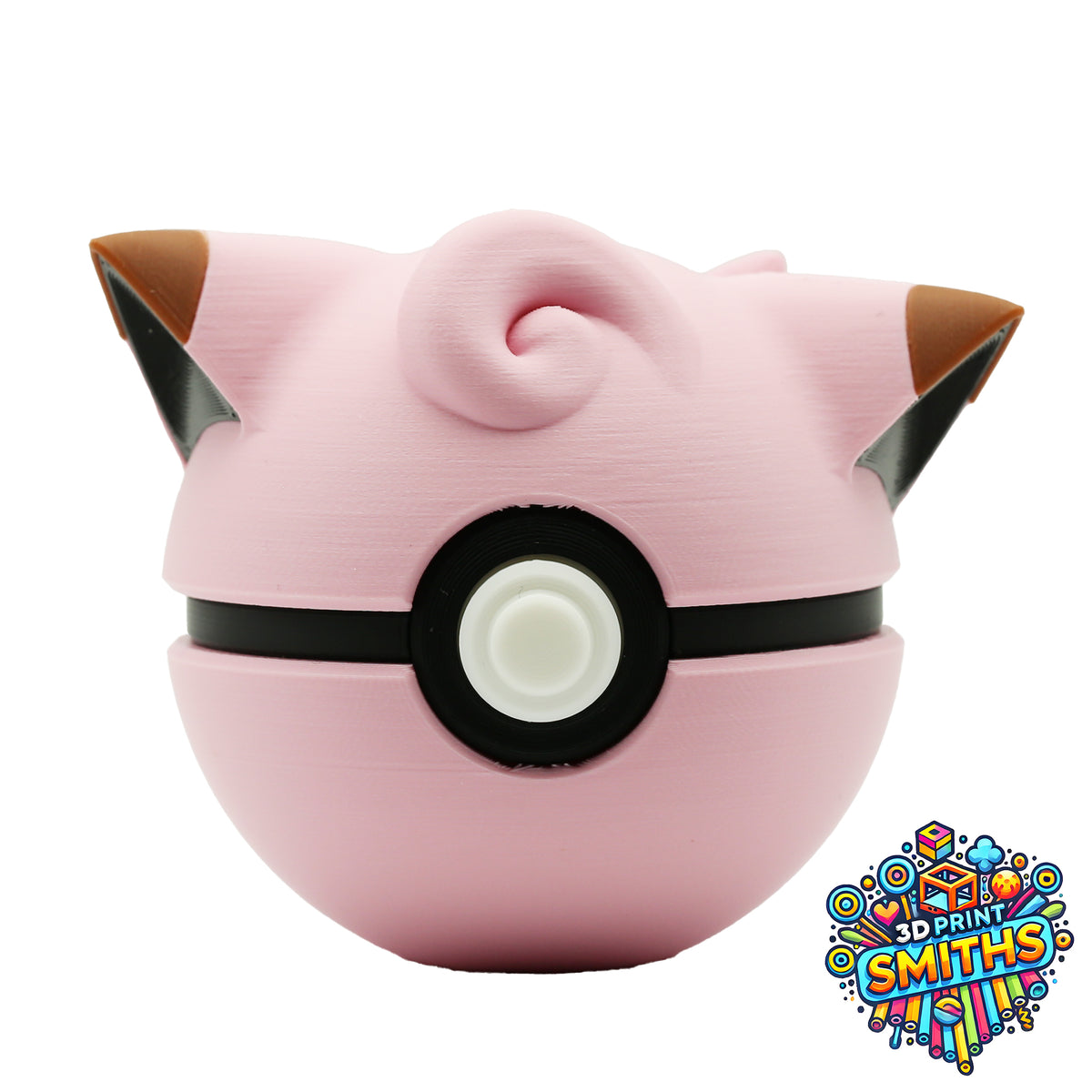 Clefairy Character Ball 3D Printed Collectable