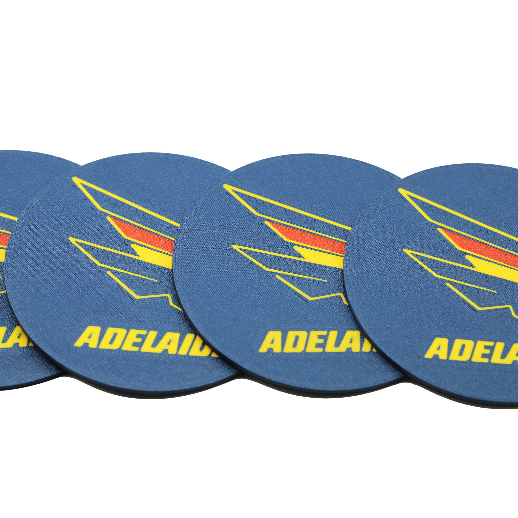 Adelaide Crows AFL Coaster 3D Printed Drink Coaster