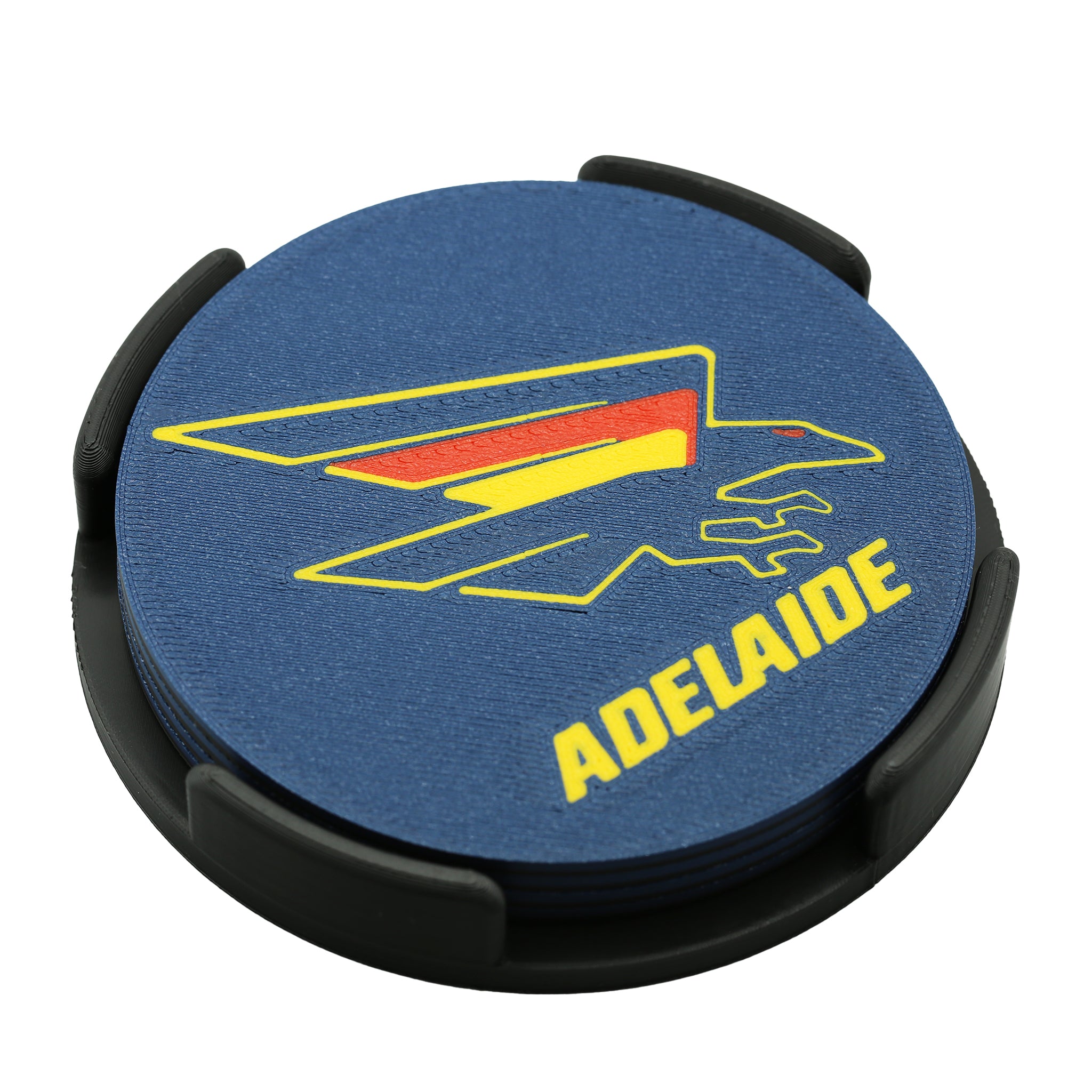 Adelaide Crows AFL Coaster 3D Printed Drink Coaster