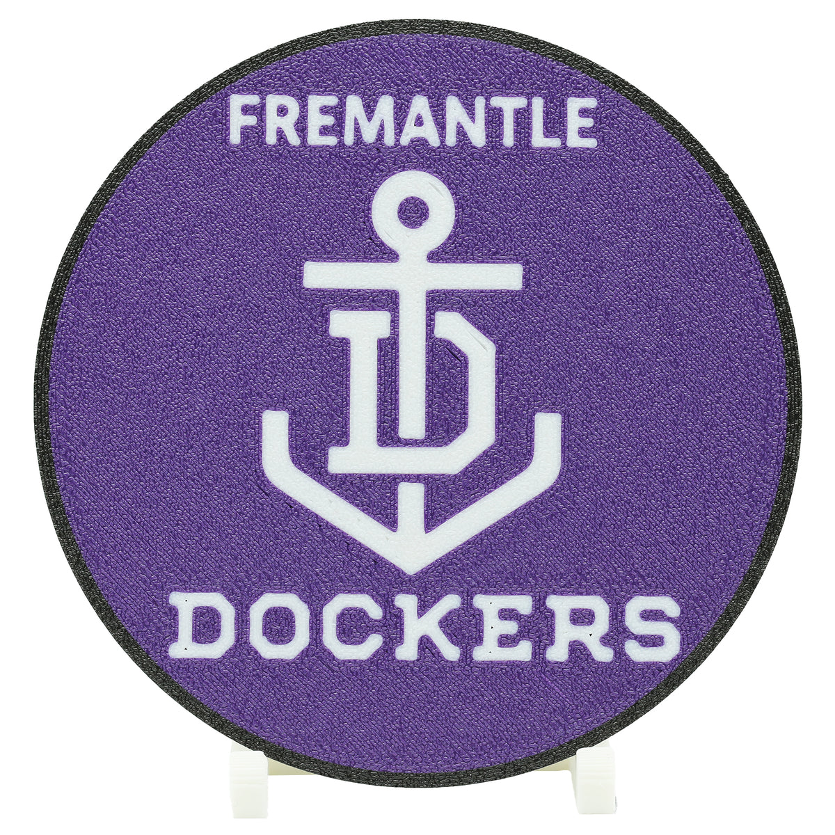 Fremantle Dockers AFL Coaster 3D Printed Drink Coaster