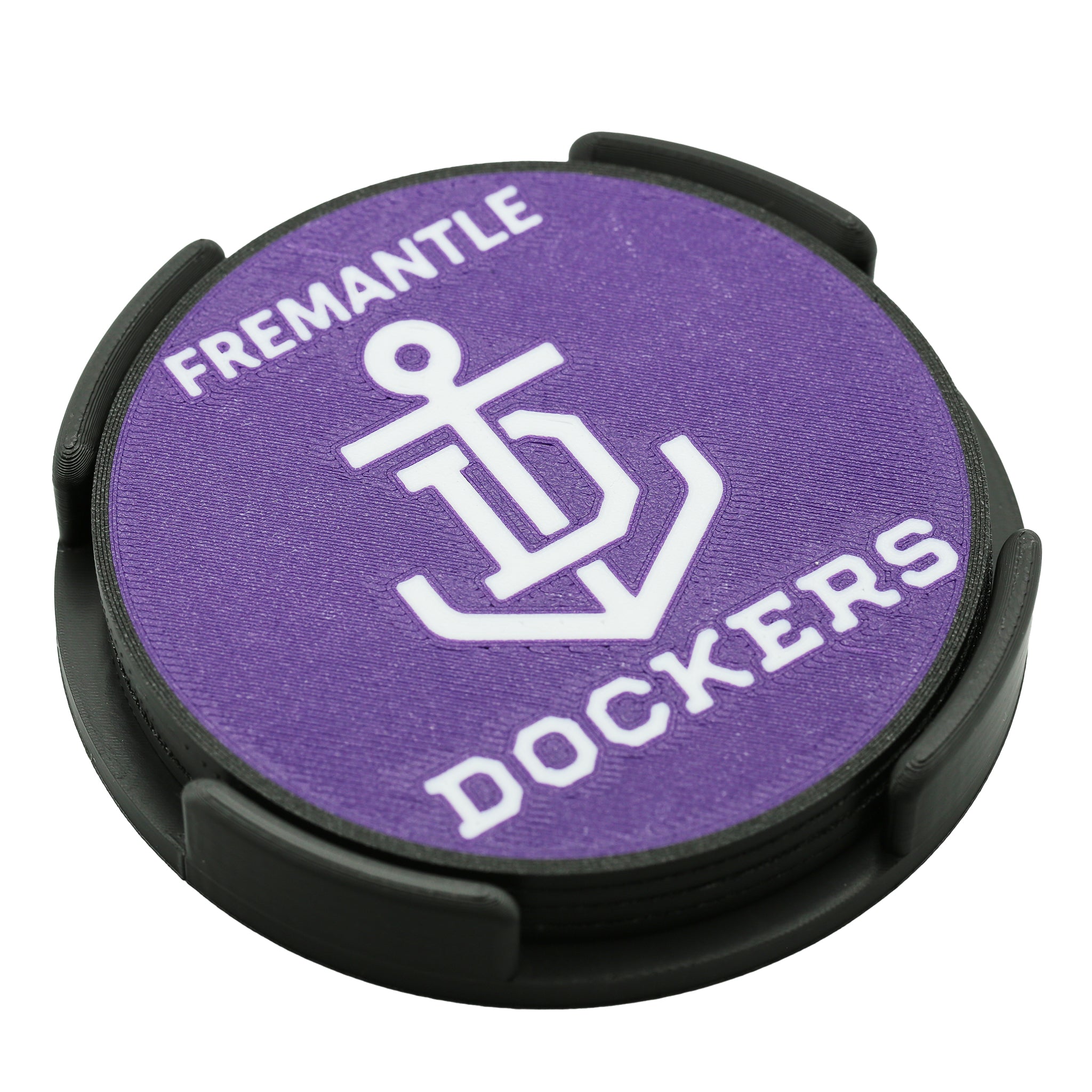 Fremantle Dockers AFL Coaster 3D Printed Drink Coaster