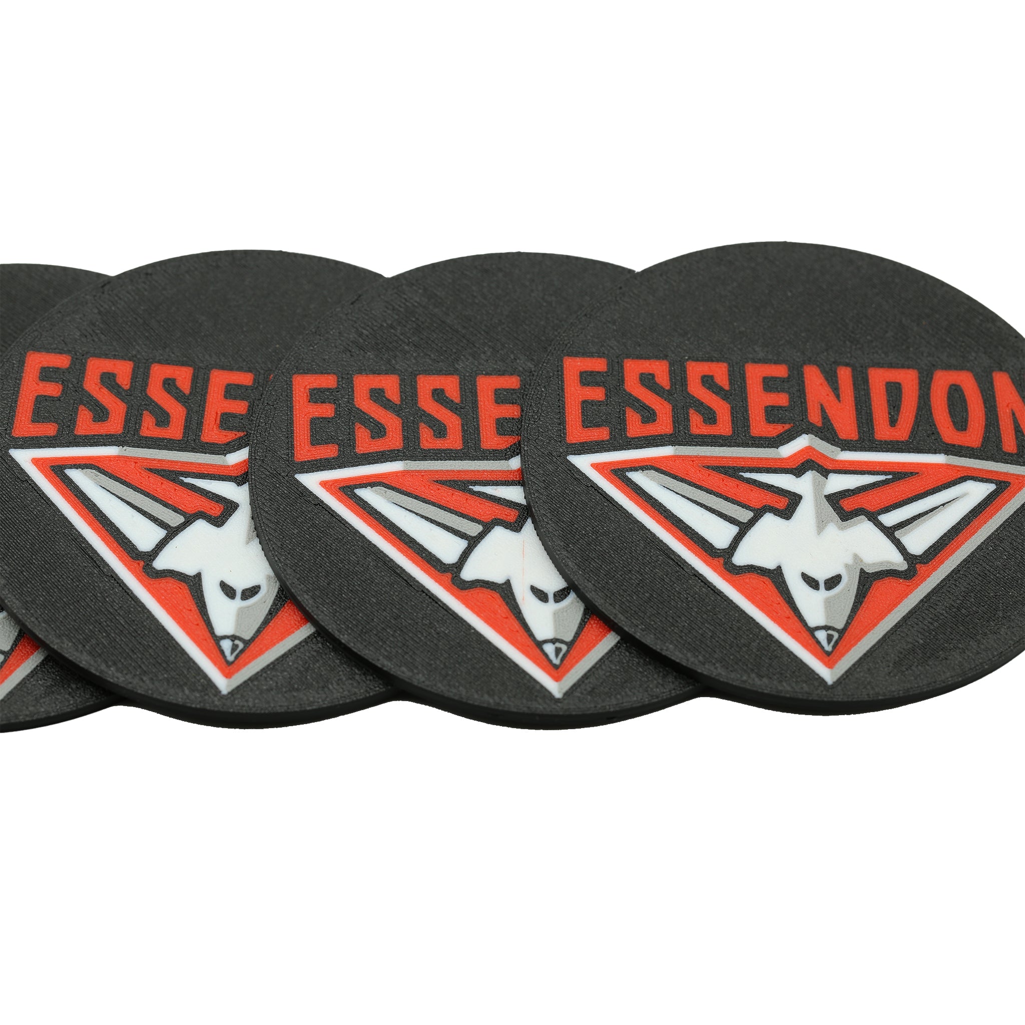 Essendon Bombers AFL Coaster 3D Printed Drink Coaster