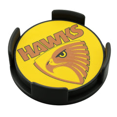 Hawthorn Hawks AFL Coaster 3D Printed Drink Coaster