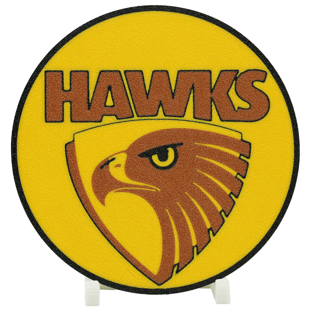 Hawthorn Hawks AFL Coaster 3D Printed Drink Coaster