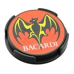 Bacardi Coaster 3D Printed Drink Coaster