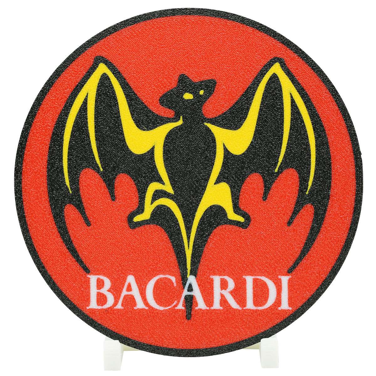 Bacardi Coaster 3D Printed Drink Coaster