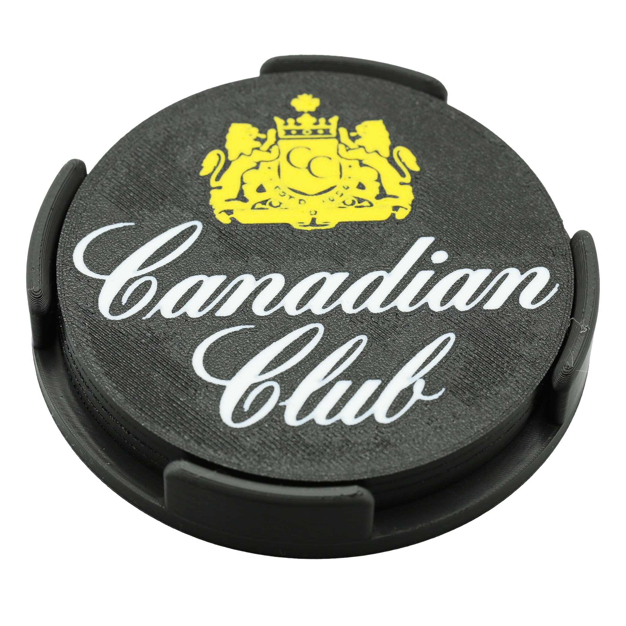 Canadian Club Coaster 3D Printed Drink Coaster
