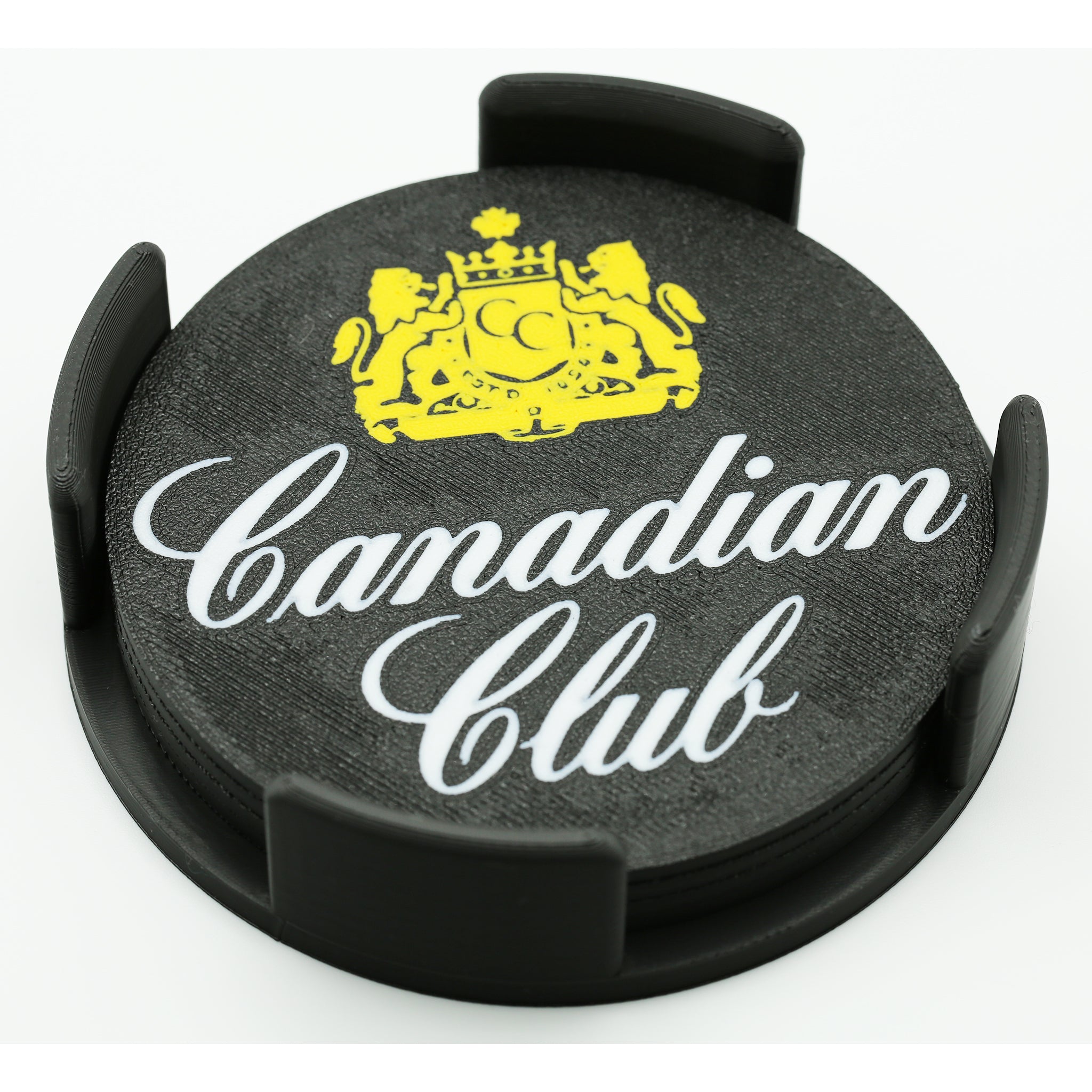 Canadian Club Coaster 3D Printed Drink Coaster