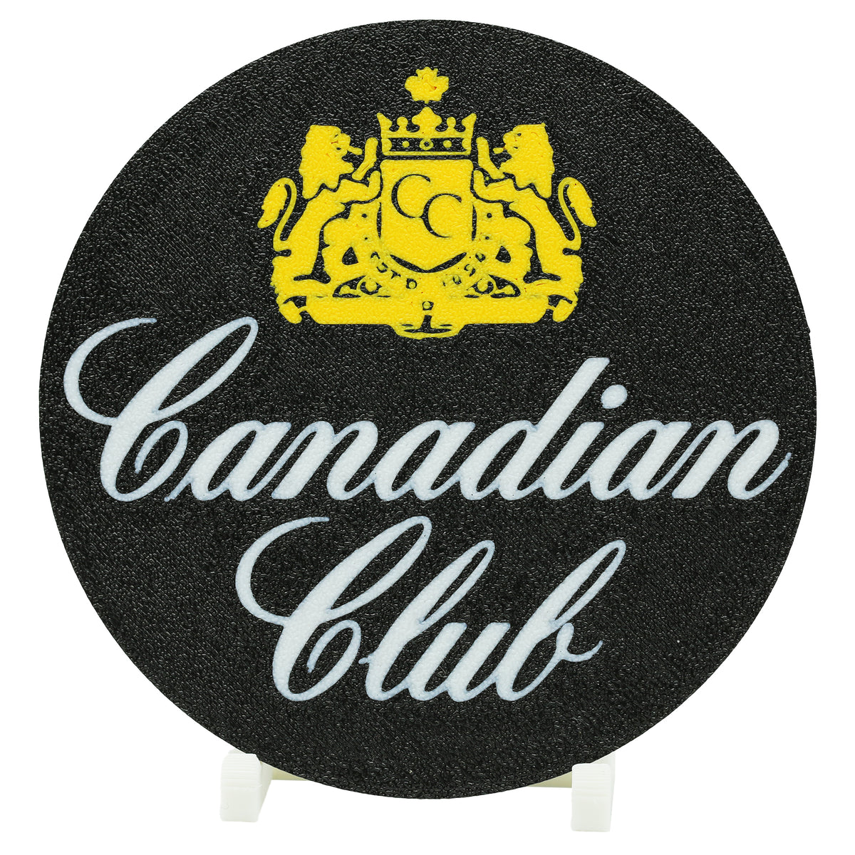 Canadian Club Coaster 3D Printed Drink Coaster