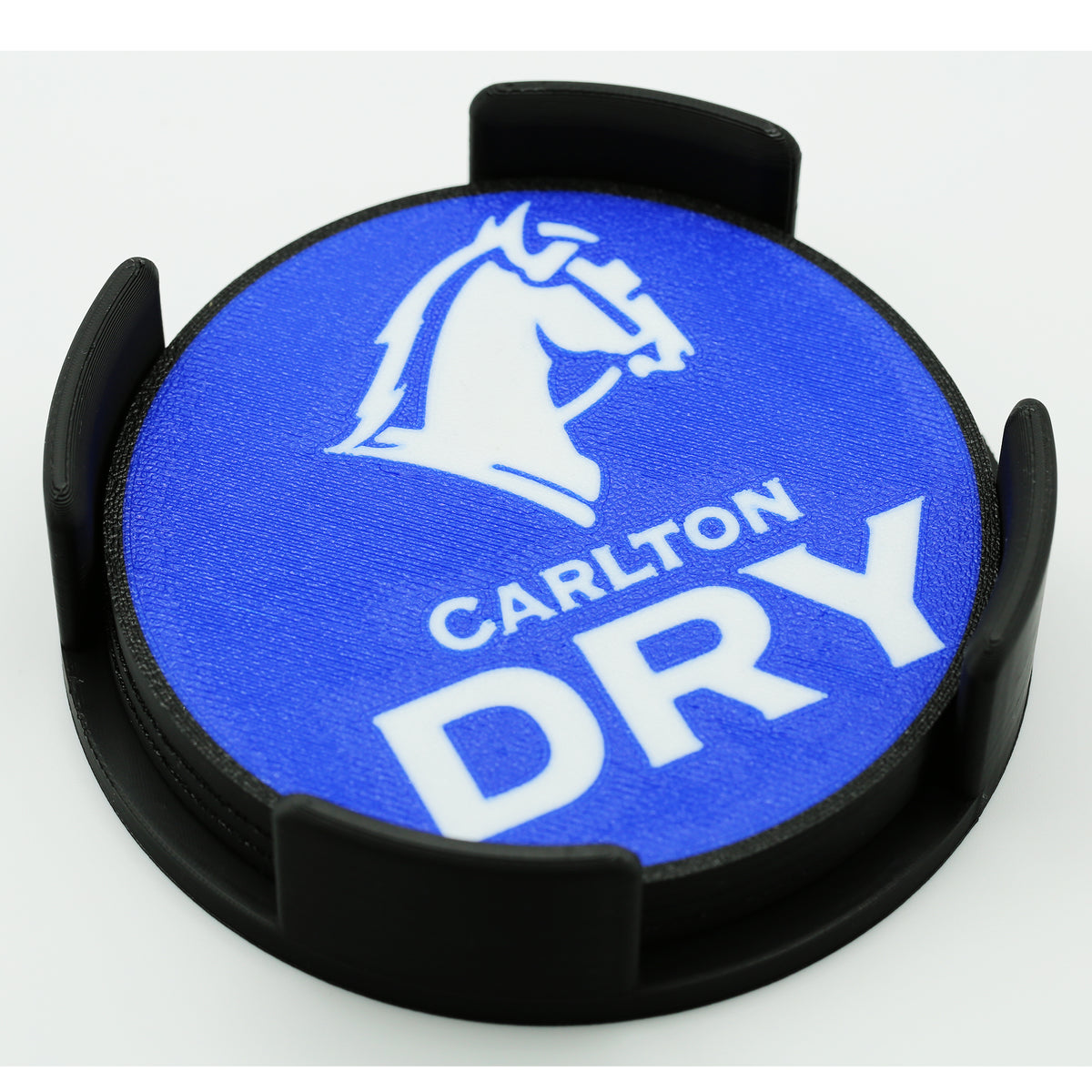 Carlton Dry Beer Coaster 3D Printed Drink Coaster