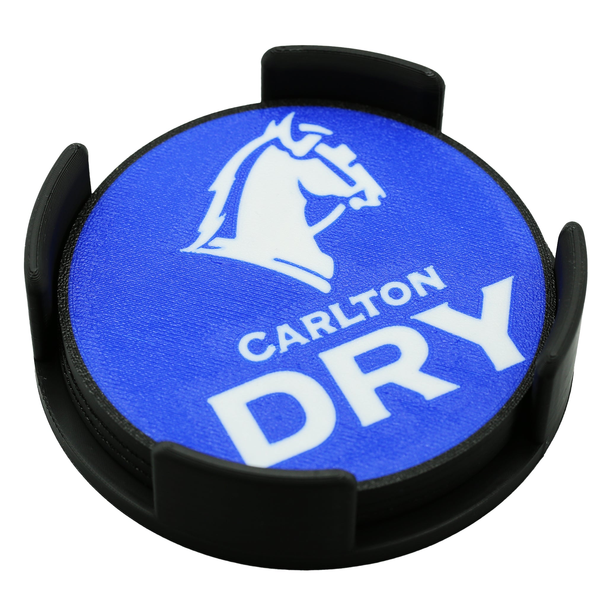 Carlton Dry Beer Coaster 3D Printed Drink Coaster