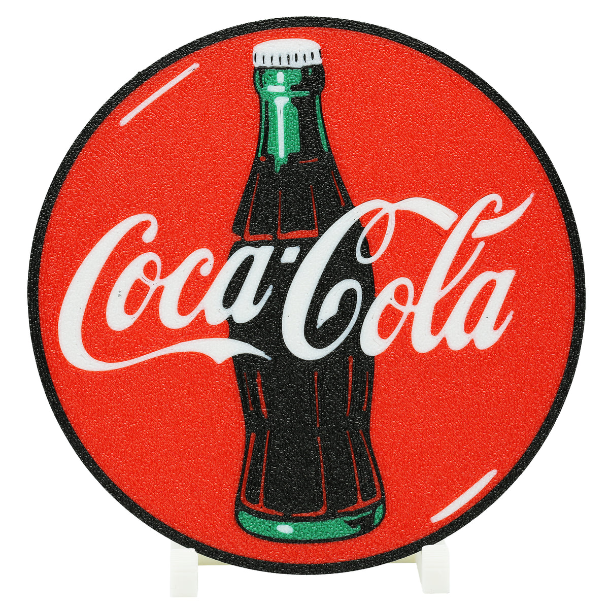 Retro Coca Cola Coaster 3D Printed Soft Drink Drink Coaster