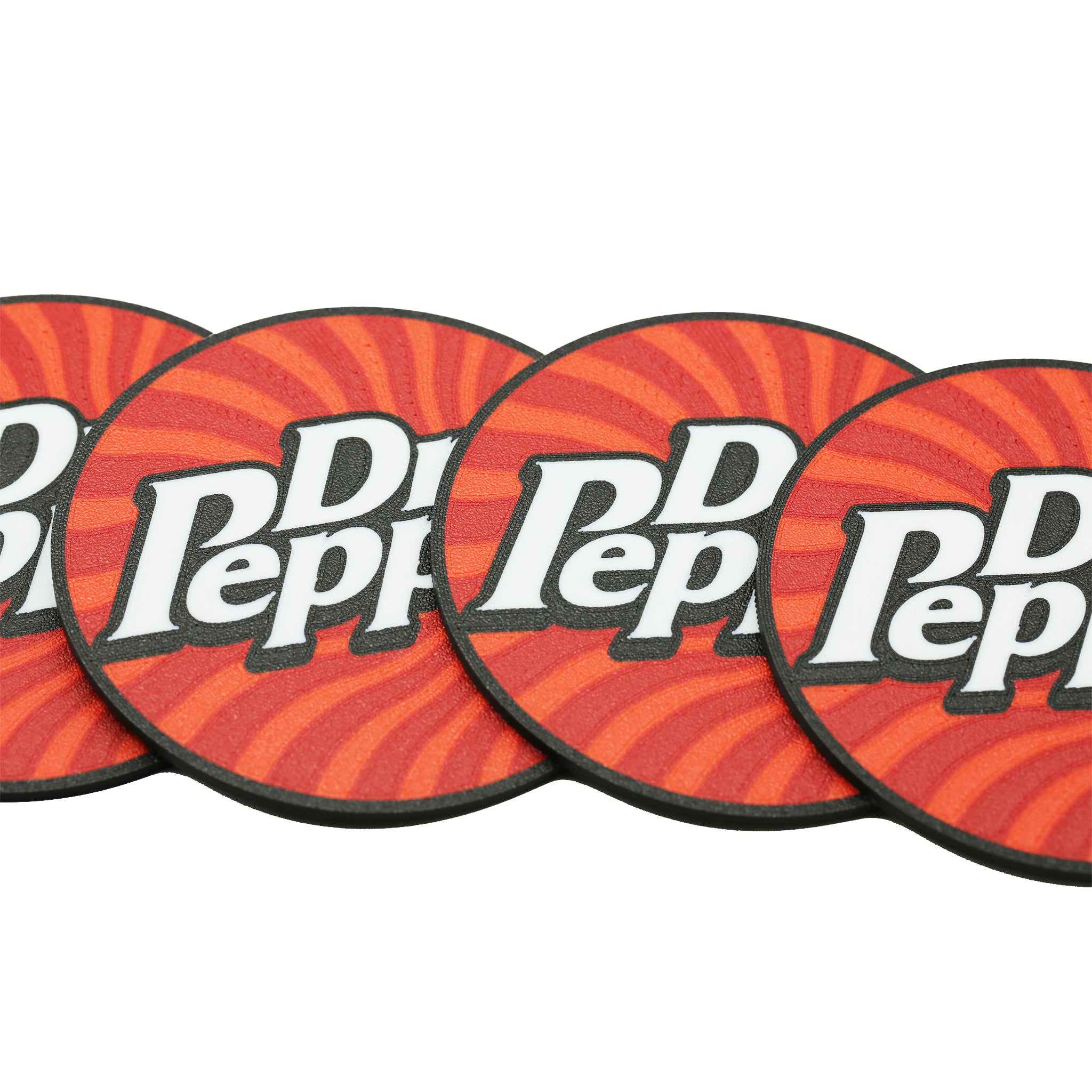Dr Pepper Coaster 3D Printed Soft Drink Drink Coaster