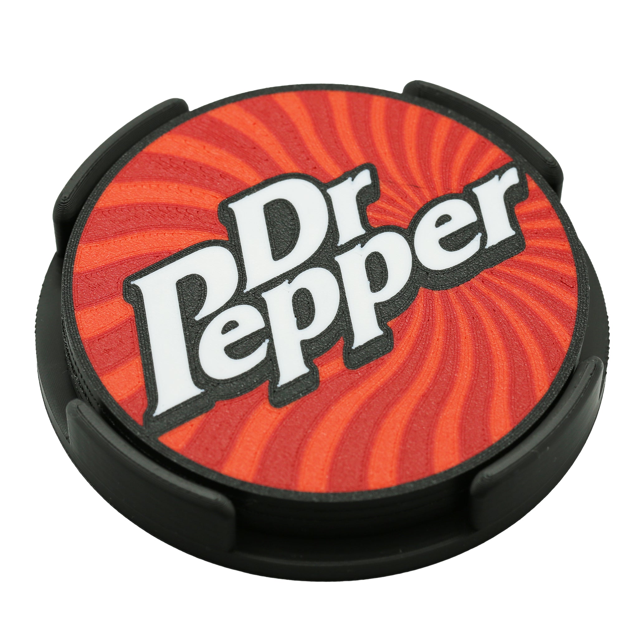 Dr Pepper Coaster 3D Printed Soft Drink Drink Coaster