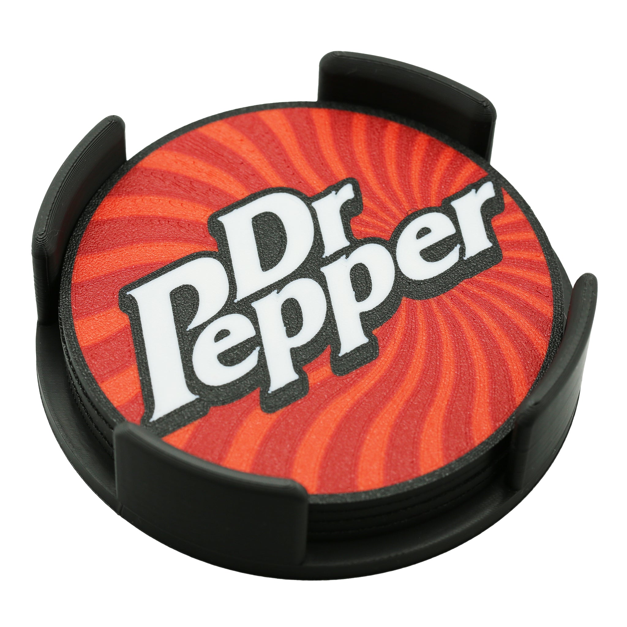 Dr Pepper Coaster 3D Printed Soft Drink Drink Coaster