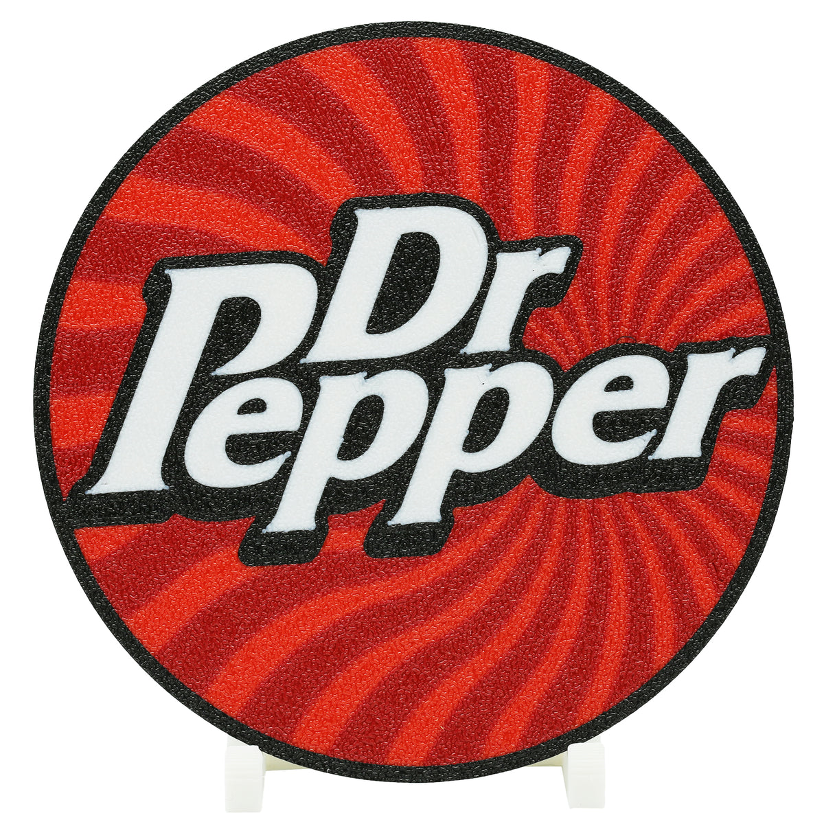 Dr Pepper Coaster 3D Printed Soft Drink Drink Coaster
