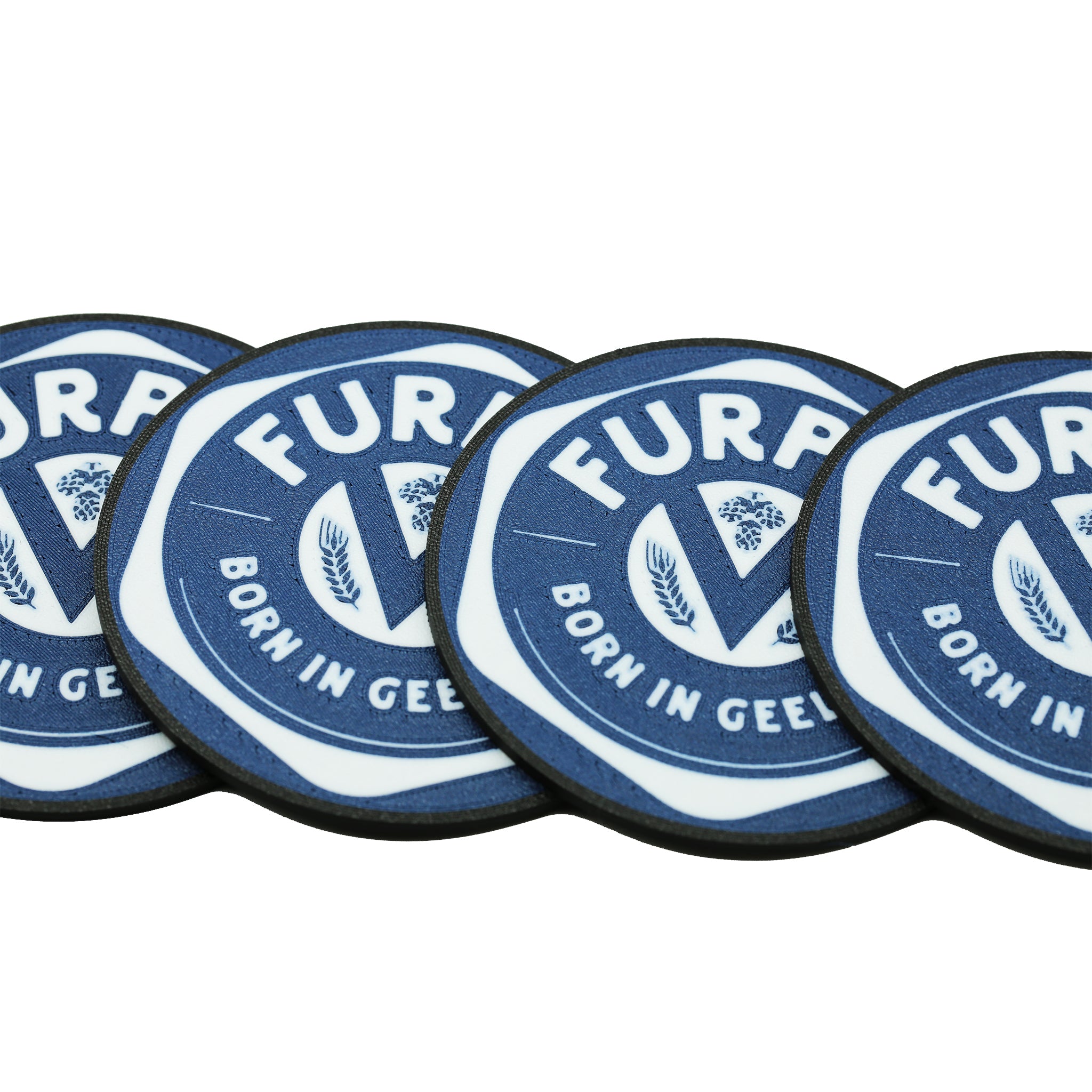 Furphy Beer Coaster 3D Printed Drink Coaster