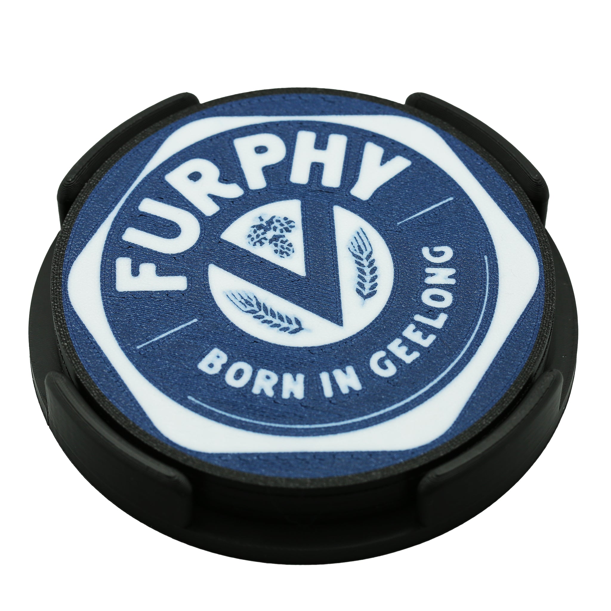 Furphy Beer Coaster 3D Printed Drink Coaster