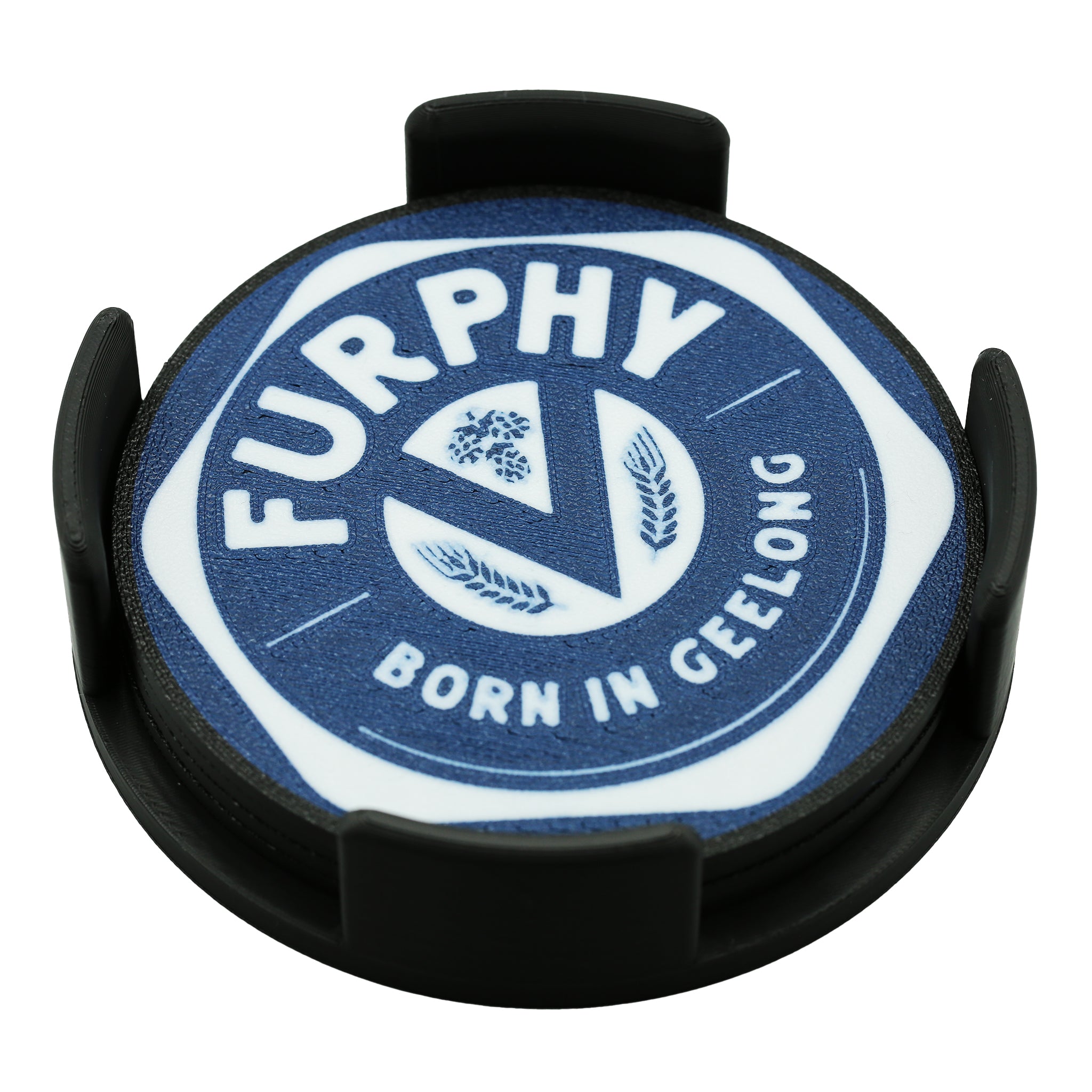 Furphy Beer Coaster 3D Printed Drink Coaster