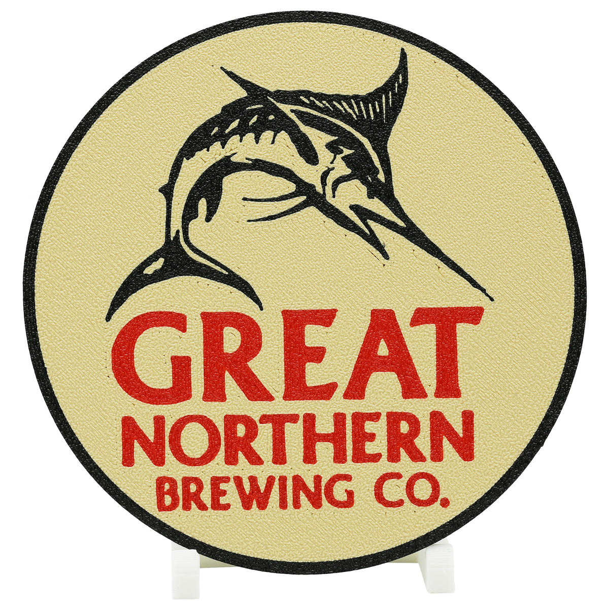 Great Northern Beer Coaster 3D Printed Drink Coaster