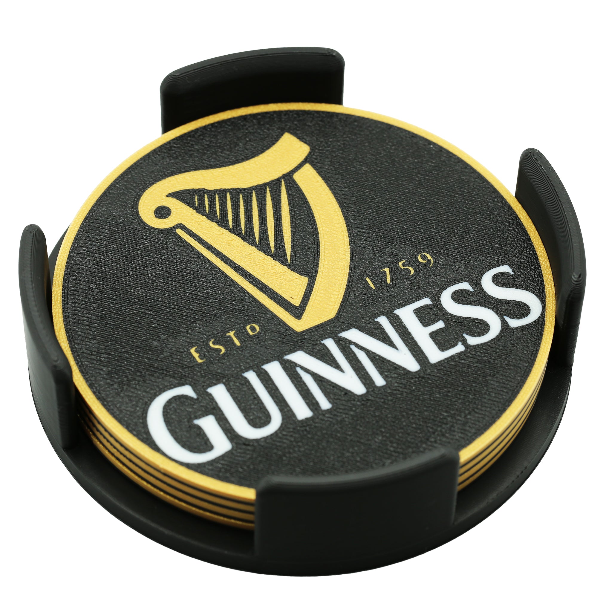 Guinness Beer Coaster 3D Printed Drink Coaster