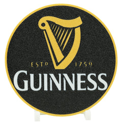 Guinness Beer Coaster 3D Printed Drink Coaster