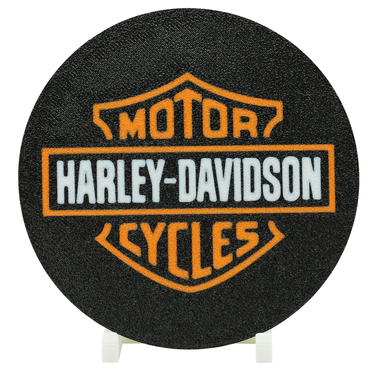 Harley Davidson Logo Coaster 3D Printed Automotive Drink Coaster