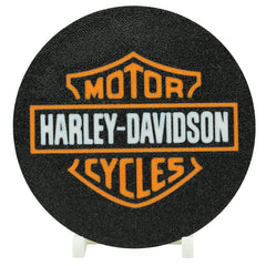 Harley Davidson Logo Coaster 3D Printed Automotive Drink Coaster