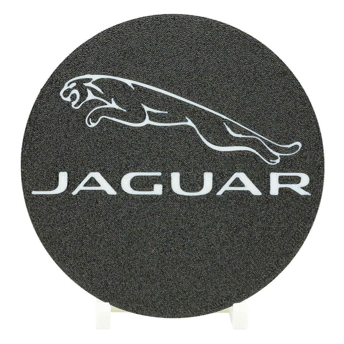Jaguar Logo Coaster 3D Printed Automotive Drink Coaster