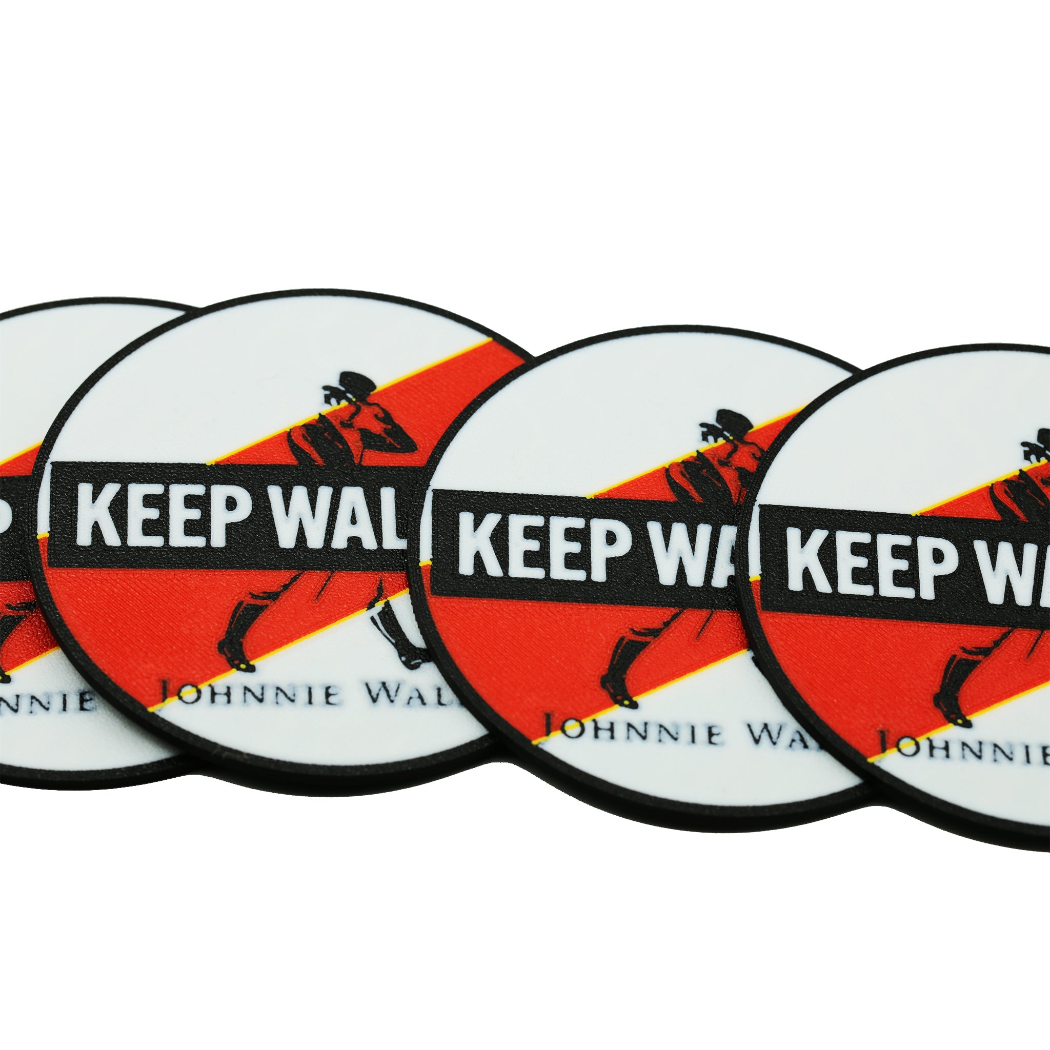Johnnie Walker Keep Walking Coaster 3D Printed Drink Coaster