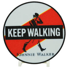 Johnnie Walker Keep Walking Coaster 3D Printed Drink Coaster