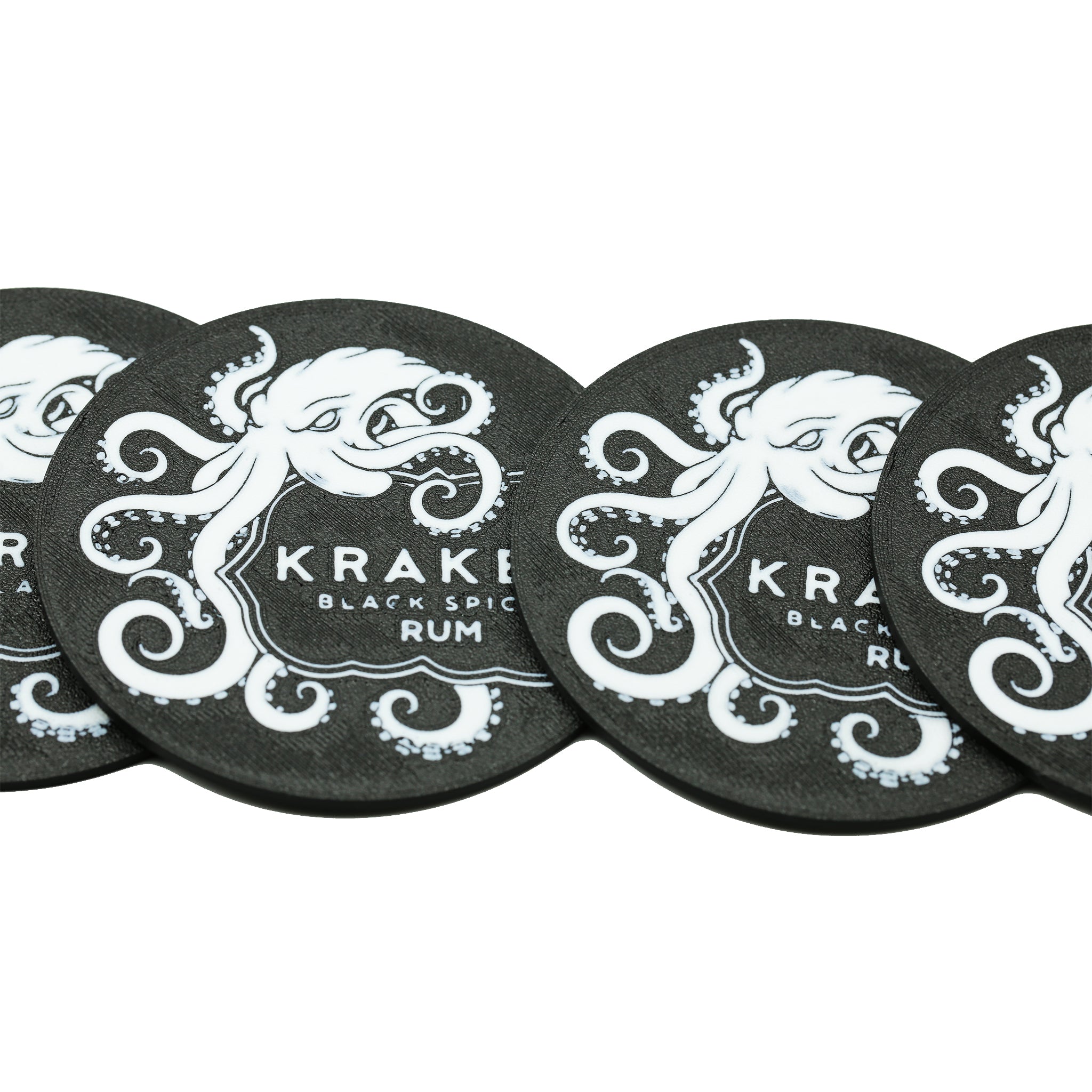 Kraken Rum Coaster 3D Printed Drink Coaster
