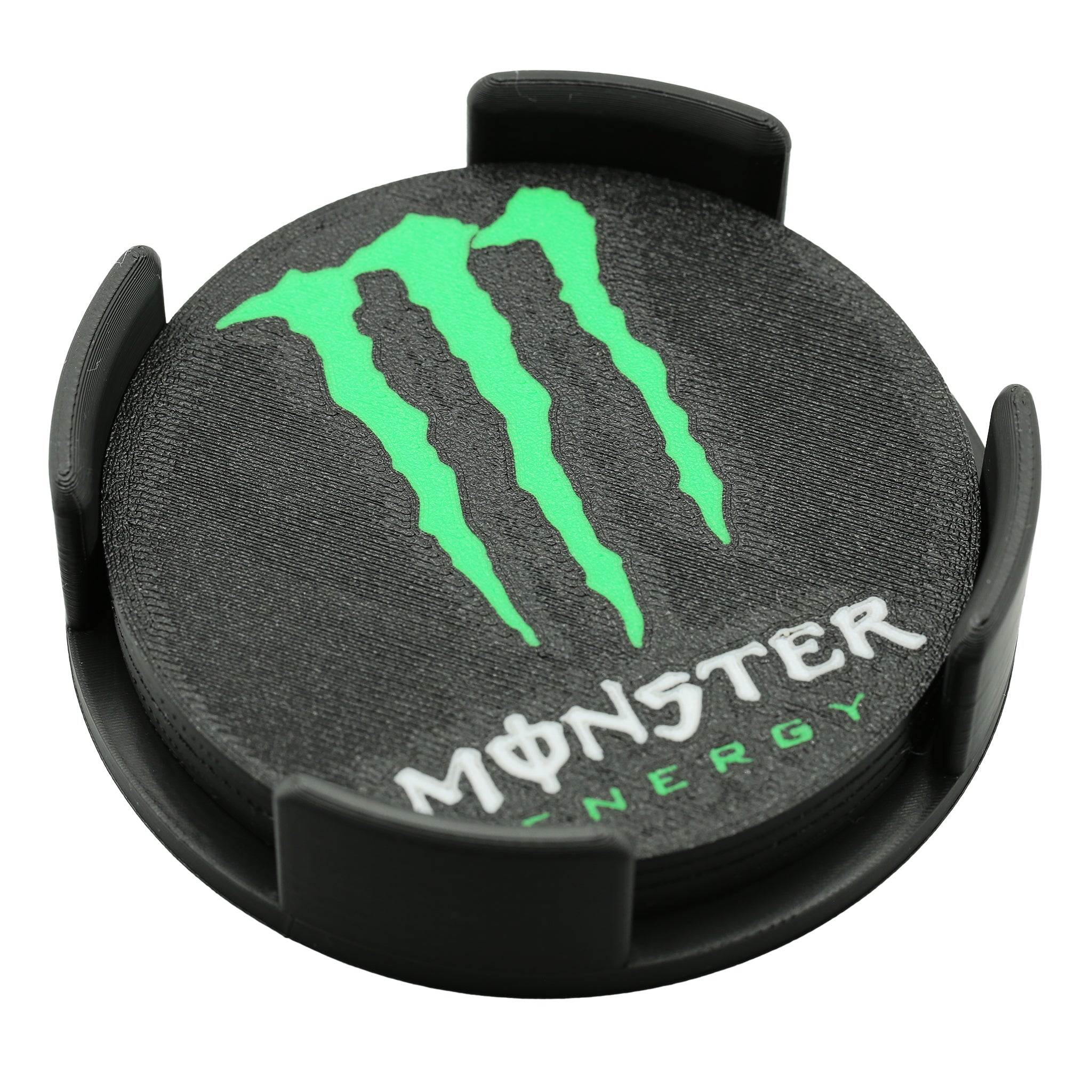 Monster Energy Coaster 3D Printed Soft Drink Drink Coaster