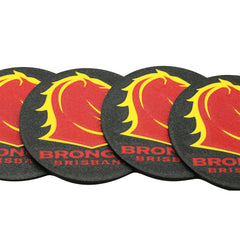 Brisbane Broncos NRL Coaster 3D Printed Drink Coaster