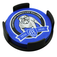 Canterbury Bulldogs NRL Coaster 3D Printed Drink Coaster