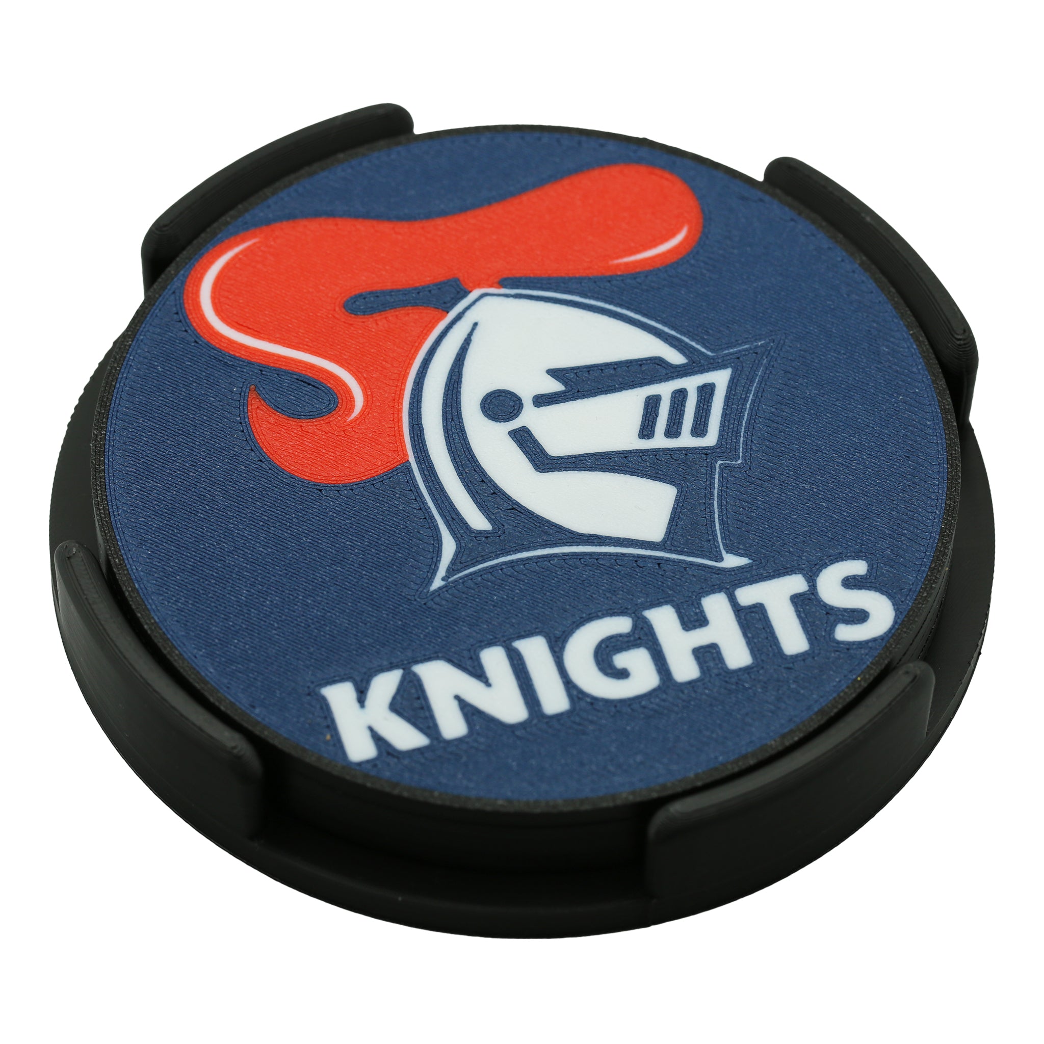 Newcastle Knights NRL Coaster 3D Printed Drink Coaster