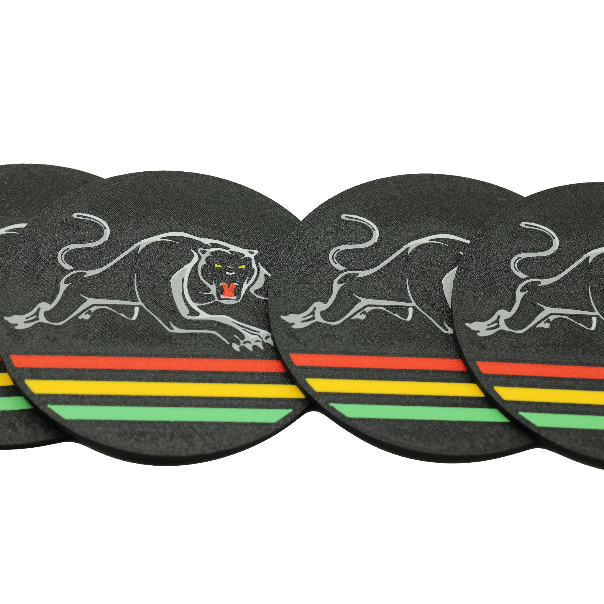 Penrith Panthers NRL Coaster 3D Printed Drink Coaster