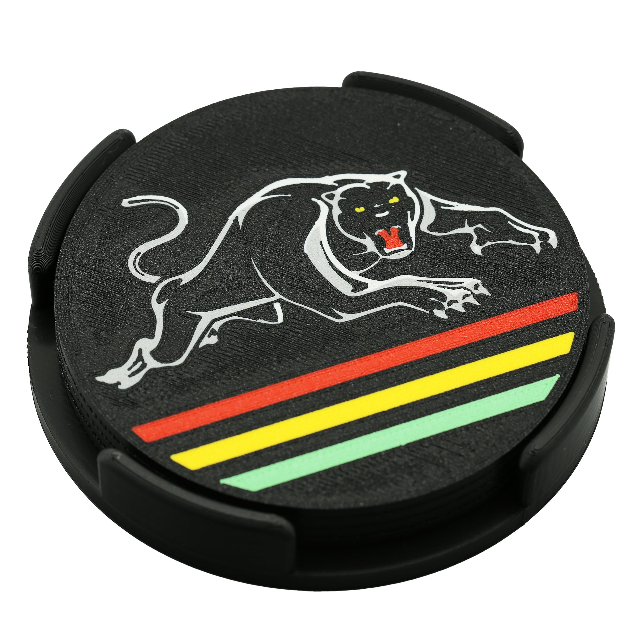 Penrith Panthers NRL Coaster 3D Printed Drink Coaster