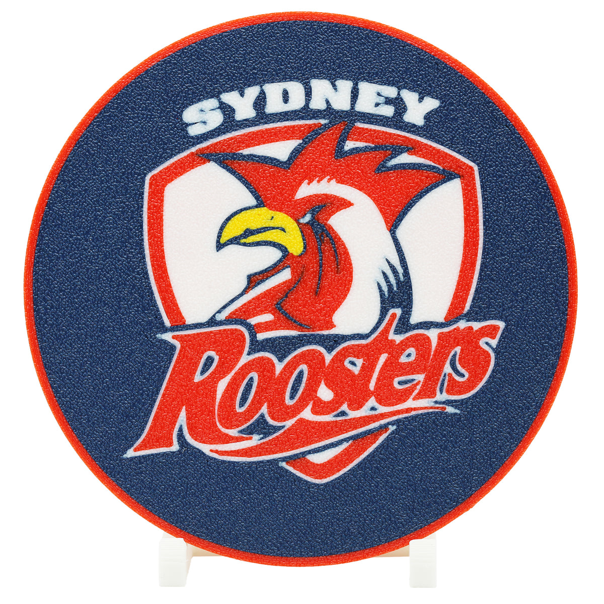 Sydney Roosters NRL Coaster 3D Printed Drink Coaster