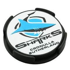 Cronulla Sharks NRL Coaster 3D Printed Drink Coaster