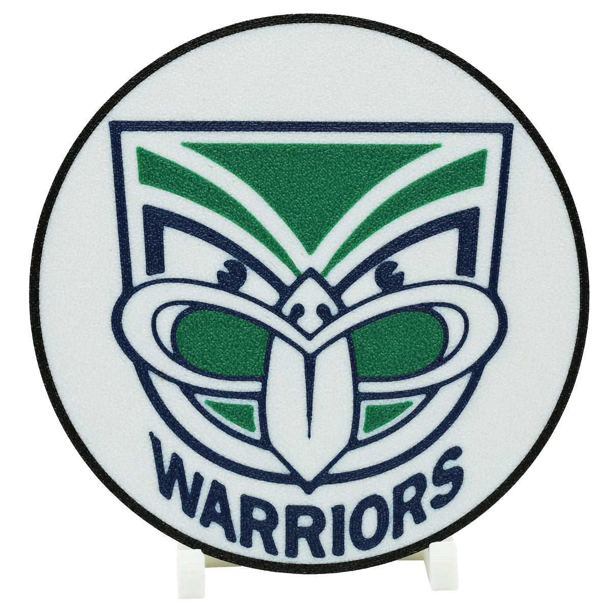 New Zealand Warriors NRL Coaster 3D Printed Drink Coaster