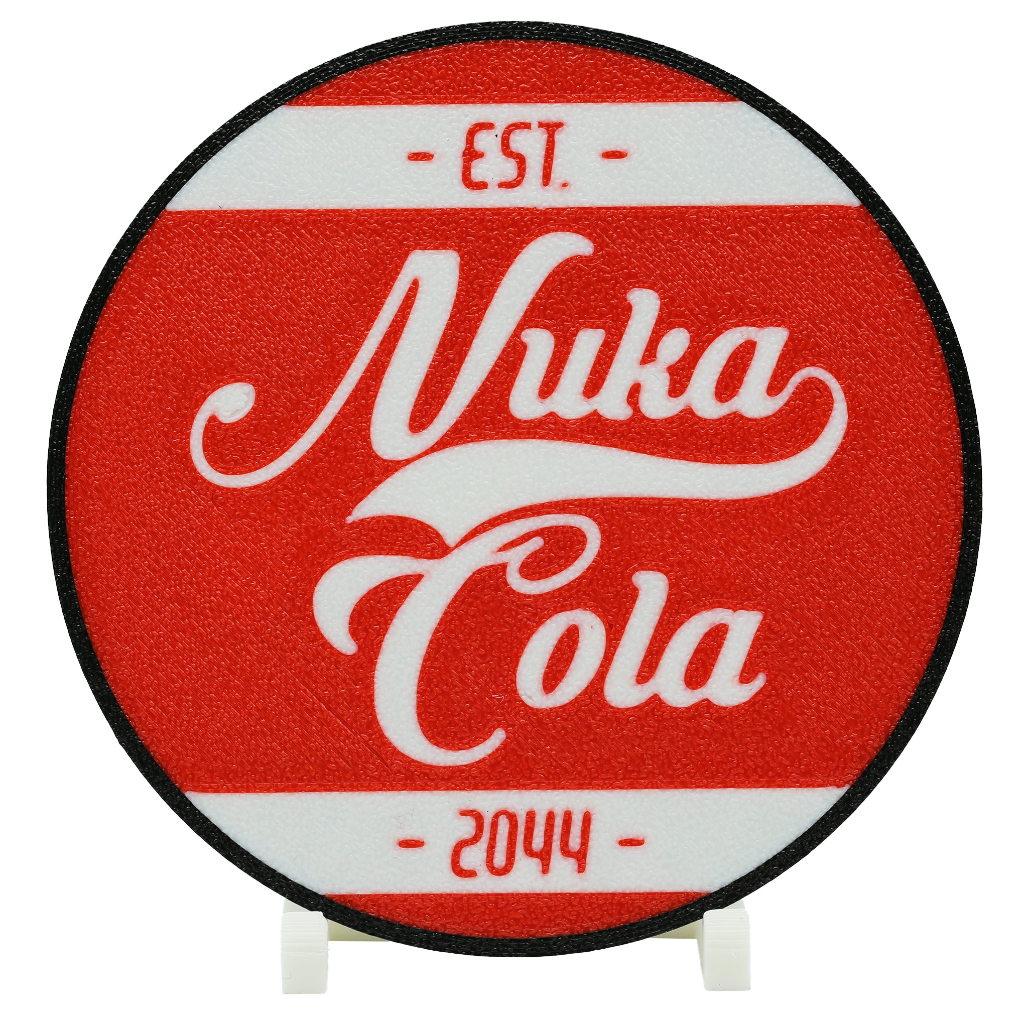 Nuka Cola Anniversary Coaster 3D Printed Pop Culture Drink Coaster