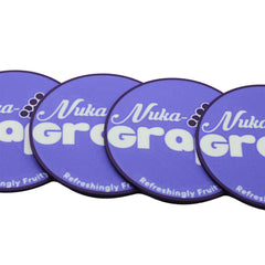 Nuka Cola Grape Coaster 3D Printed Pop Culture Drink Coaster