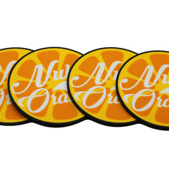 Nuka Cola Orange Coaster 3D Printed Pop Culture Drink Coaster