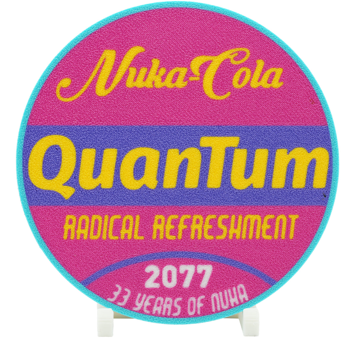 Nuka Cola Quantum Coaster 3D Printed Pop Culture Drink Coaster