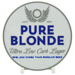Pure Blonde Beer Coaster 3D Printed Drink Coaster