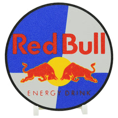 Red Bull Coaster 3D Printed Soft Drink Drink Coaster
