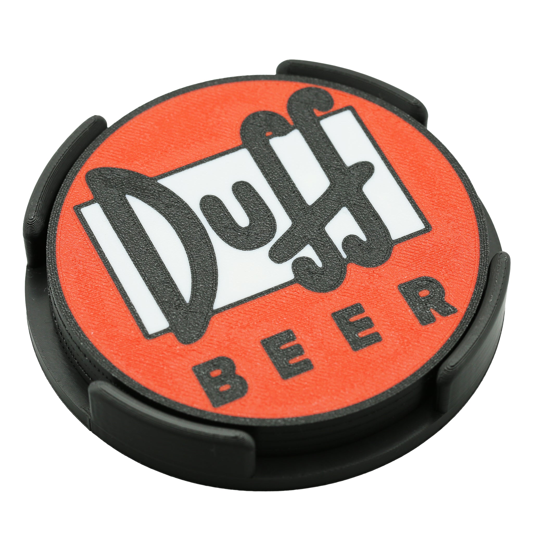 Duff Beer Coaster 3D Printed Drink Coaster