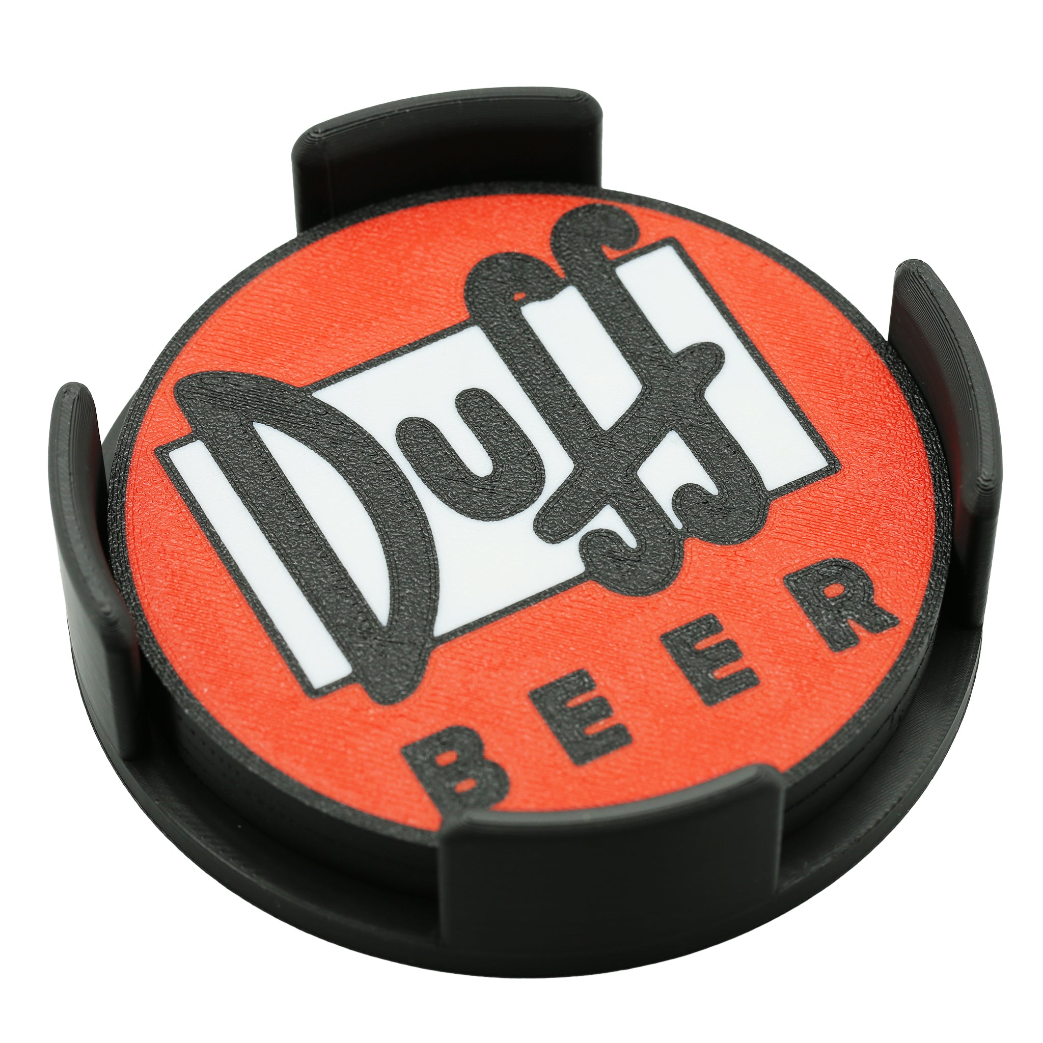 Duff Beer Coaster 3D Printed Drink Coaster